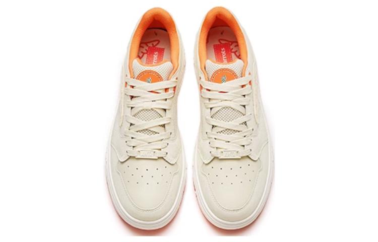 Order Anta安踏 舒適百搭 輕便透氣 低筒 板鞋 男款 米白橙