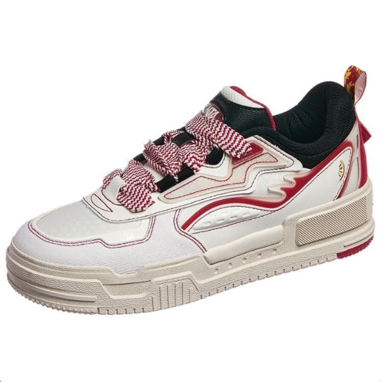 Anta Low-Top Board Shoes 'White Red Black' 112418041-5
