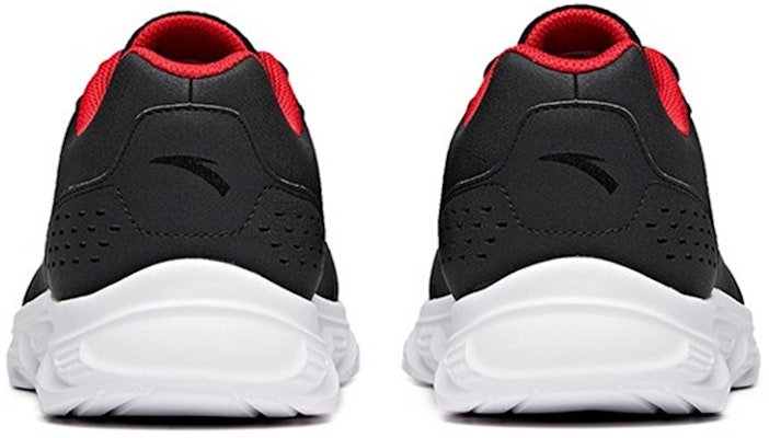 Anta Running Series Sneakers Leather 'Black Red' 91835529-8 Shop Anta Running Series Sneakers Leather 'Black Red' 91835529-8