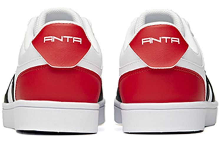 Purchase Anta Low-Top Leder Sneakers ''Weiß Schwarz'' 912118009-5