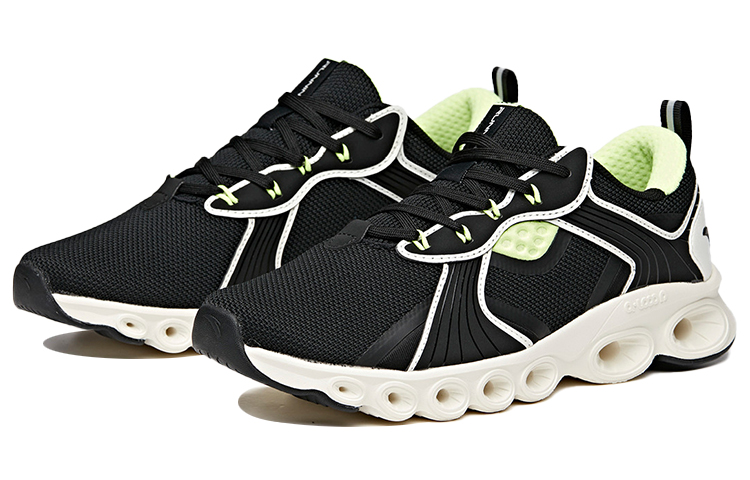 Anta Low-Top Running 'Black Green White' 圖 2