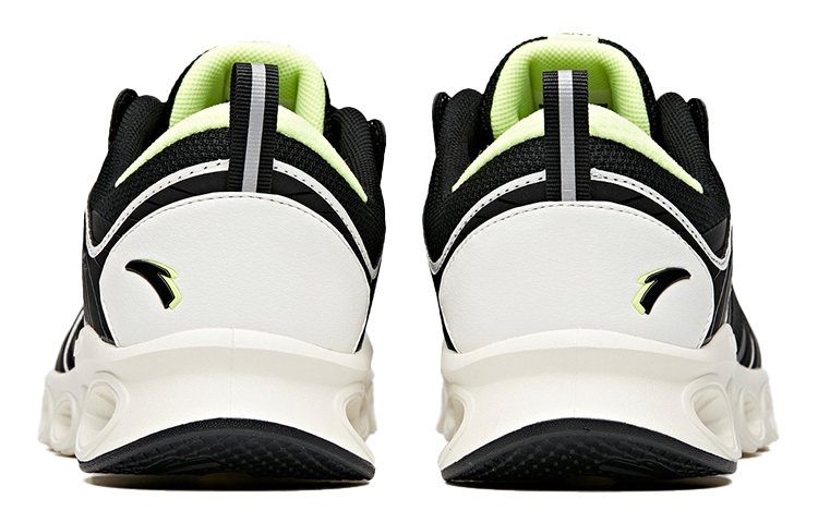 Anta Low-Top Running 'Black Green White' 圖 4