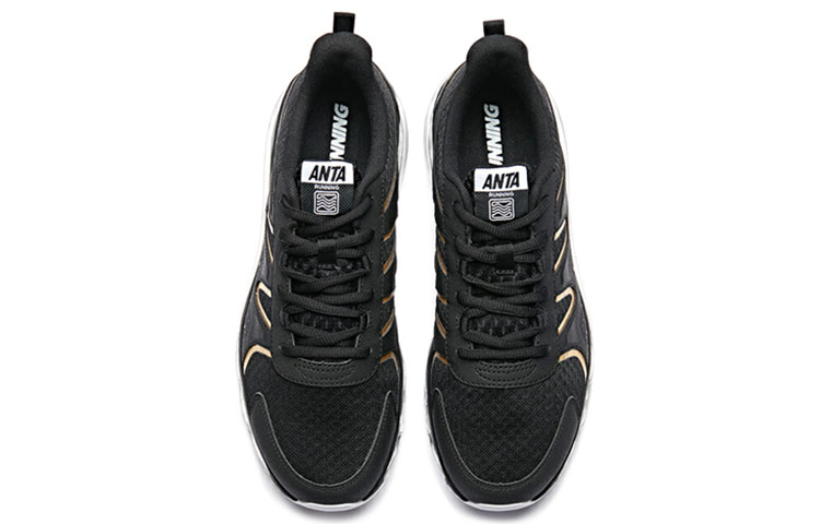Lookbook Anta Kasut Larian Low-Top 'Hitam Emas' 91835506-3
