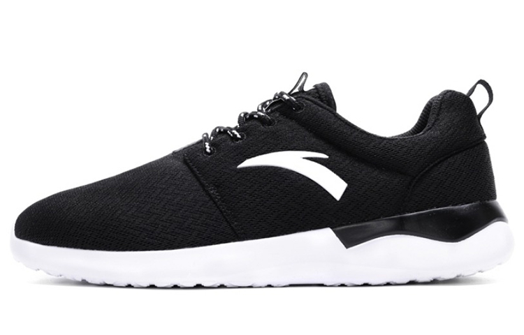 Anta Low-Top Running Shoe 'Black White'