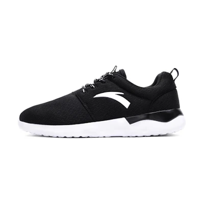 Anta Low-Top Running Shoe 'Black White'
