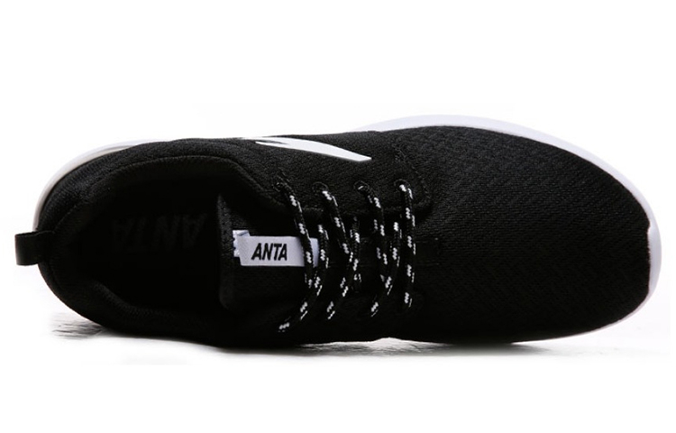 Anta Low-Top Running Shoe 'Black White' 圖 4
