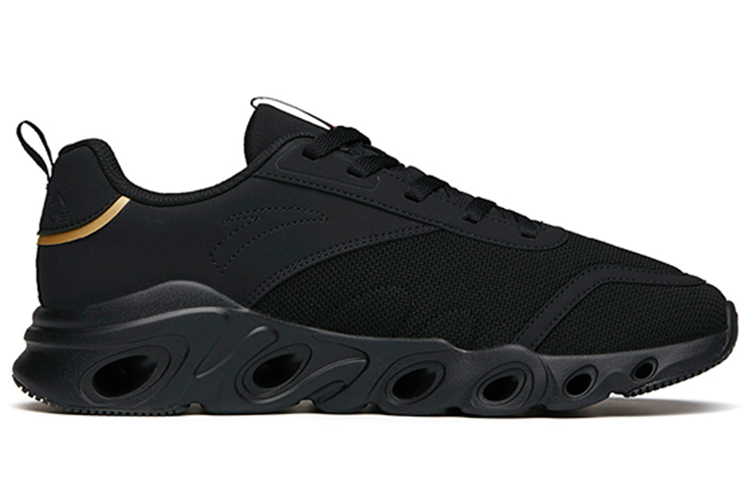 Anta Low-Top Running Shoes 'Black' 圖 2