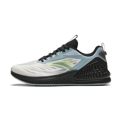 Anta Low-Top Running Shoes 'Black and White'