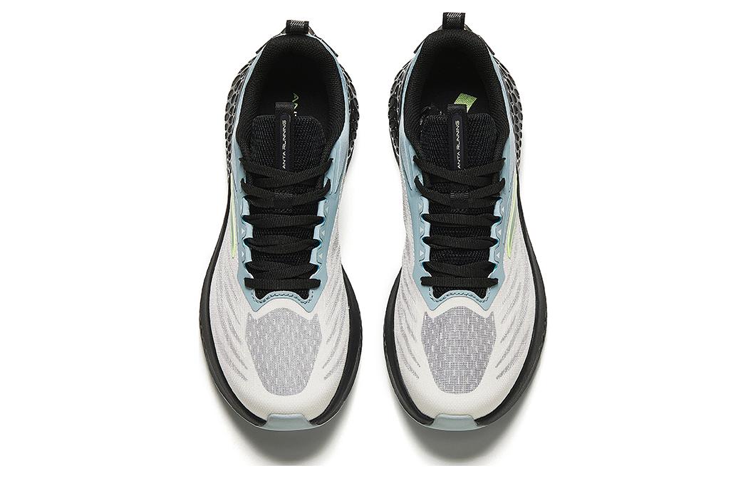 Anta Low-Top Running Shoes 'Black and White' 圖 3