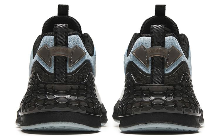 Anta Low-Top Running Shoes 'Black and White' 圖 4