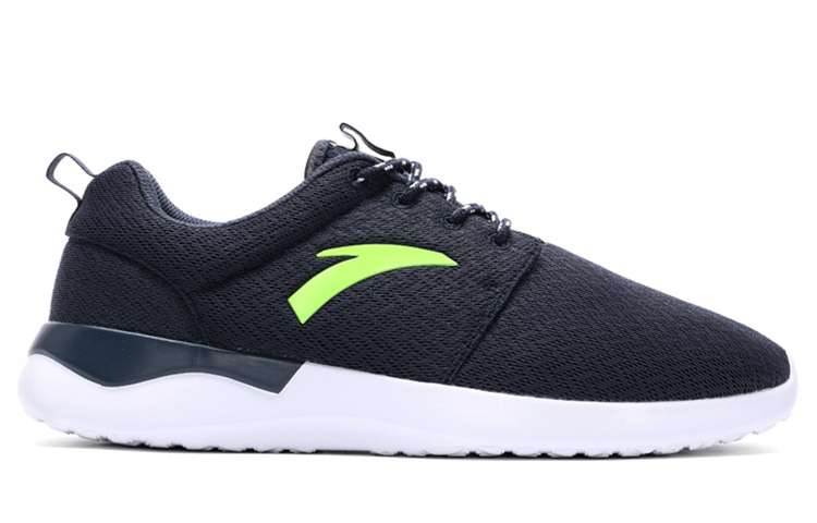 Anta Low-Top Running Shoes 'Black Green' 圖 2