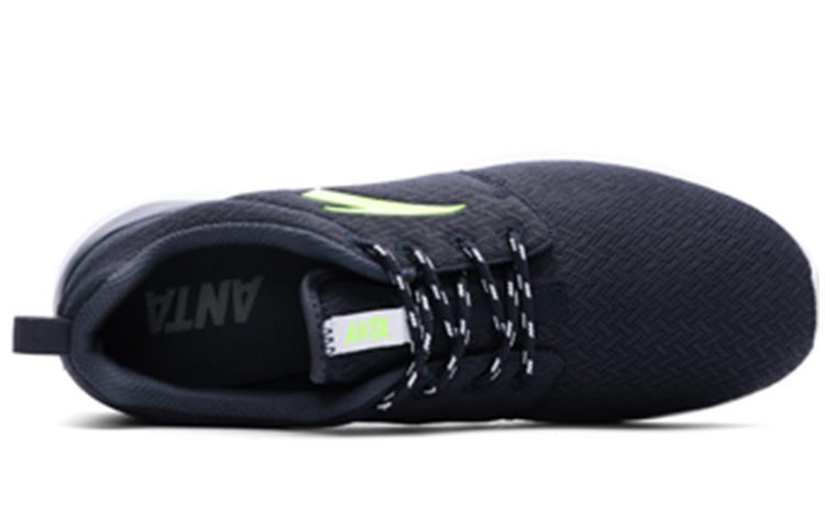 Anta Low-Top Running Shoes 'Black Green' 圖 3