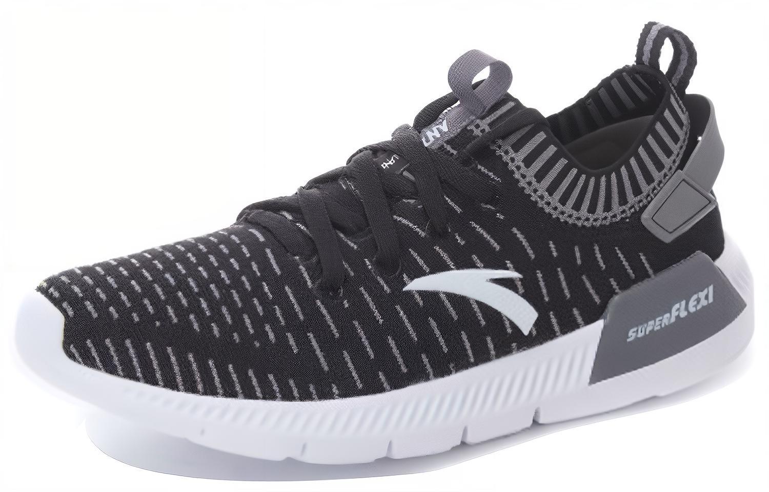 Anta Low-Top Running Shoes 'Black Grey White' 圖 2