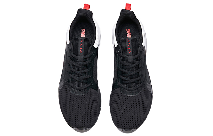 Anta Low-top Running Shoes 'Black White' 圖 3