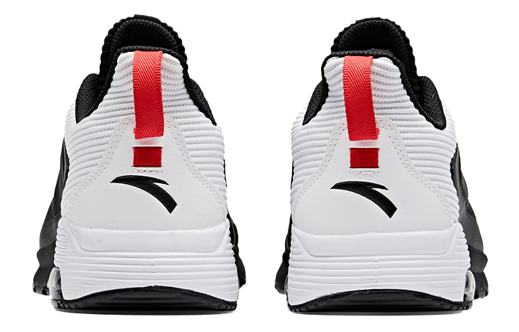 Anta Low-top Running Shoes 'Black White' 圖 4