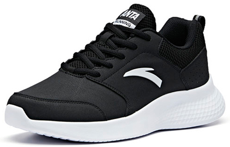 Anta Low-Top Running Shoes 'Black White' 圖 3