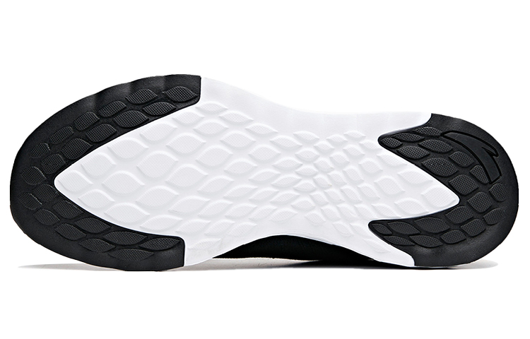 Anta Low-Top Running Shoes 'Black White Gold' 圖 5