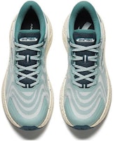 安踏 圓頭系帶 減震耐磨 低幫 跑步鞋 男款 青灰綠 Lookbook 安踏 圓頭系帶 減震耐磨 低幫 跑步鞋 男款 青灰綠