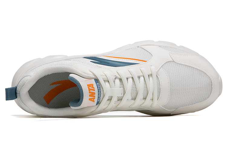 Anta Low-Top Running Shoes 'White Blue' 圖 3