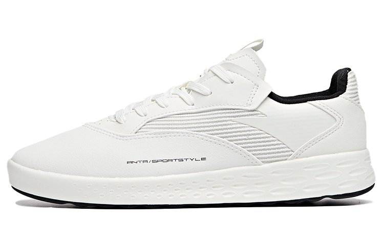 Anta Low-Top Skate Shoe 'White Black' 11948081L-2