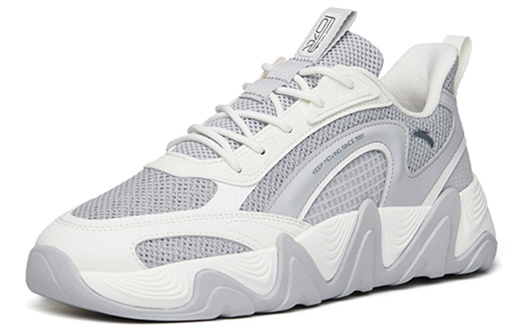 Lookbook Anta Low-Top Skate Shoe 'White Grey' 112228051-5