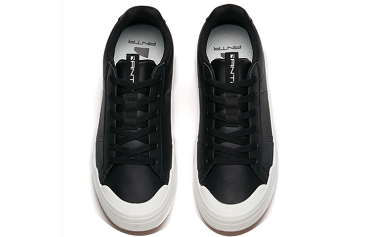 Anta Skateboarding Shoes 'Black White Brown' 圖 4