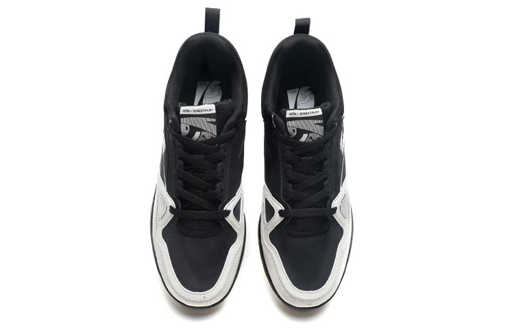 Anta Low-Top Skateboard Sneaker 'Black White' 圖 4