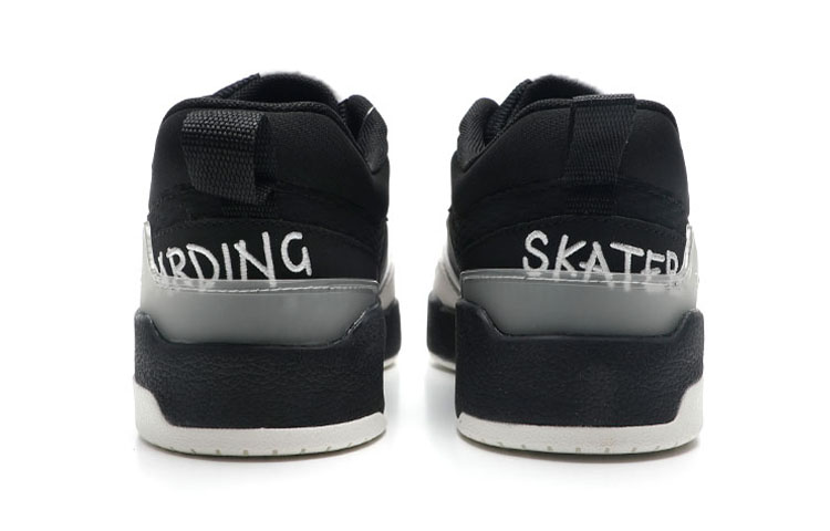 Anta Low-Top Skateboard Sneaker 'Black White' 圖 5