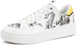 Lookbook Anta Low-Top Skateboard Sneaker 'White Black Yellow' 111948023R-3