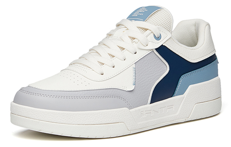 Lookbook Anta Low-Top Skateboard Sneaker 'White Grey Blue' 112148081R-6