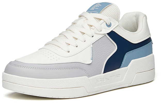 Anta Low-Top Skateboard Sneaker 'White Grey Blue' 112148081R-6 Lookbook Anta Low-Top Skateboard Sneaker 'White Grey Blue' 112148081R-6