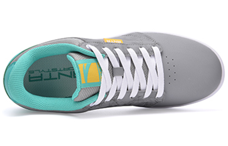 Lookbook Anta Lage Skateboard Sneakers ''Grijs Groen'' 91948004A-5