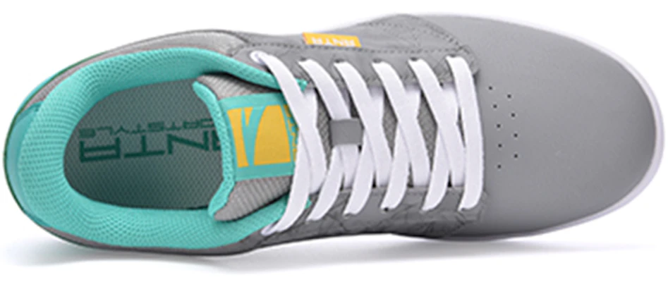 Anta Lage Skateboard Sneakers ''Grijs Groen'' 91948004A-5 Lookbook Anta Lage Skateboard Sneakers ''Grijs Groen'' 91948004A-5