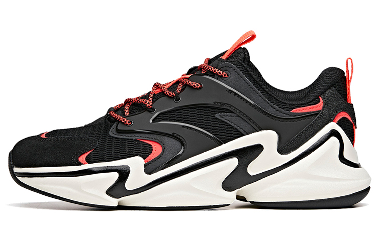 Anta Low-Top Sneaker 'Black White' 112018881L-1