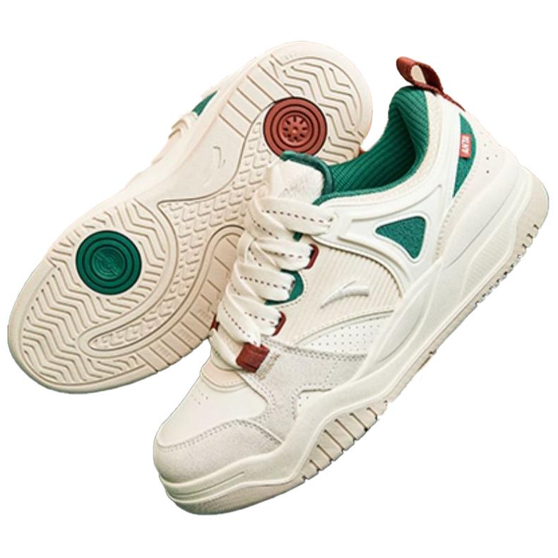 Anta Low-Top Sneaker 'White Grey Green' 圖 3