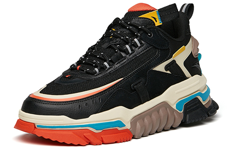 Lookbook Anta Baskets Basses ''Shadow Stealth Noir Jaune'' 912148027-3