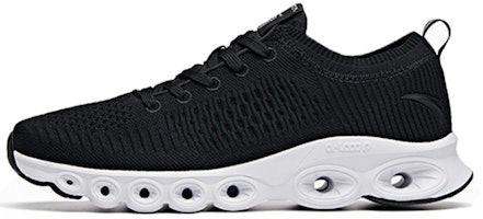 Anta Low-Top Sport Sneakers Breathable Mesh Weave 'Black White' 11925584-2 Anta Low-Top Sport Sneakers Breathable Mesh Weave 'Black White' 11925584-2