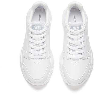 安踏低帮‘白色安踏’ 91815528-10 Lookbook 安踏低帮‘白色安踏’ 91815528-10