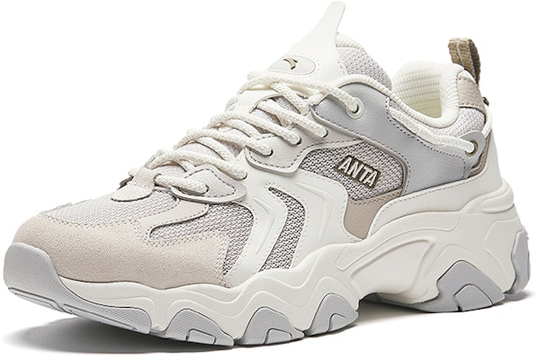 安踏防滑耐磨透氣低筒生活休閒鞋 男款 米白色 Order 安踏防滑耐磨透氣低筒生活休閒鞋 男款 米白色