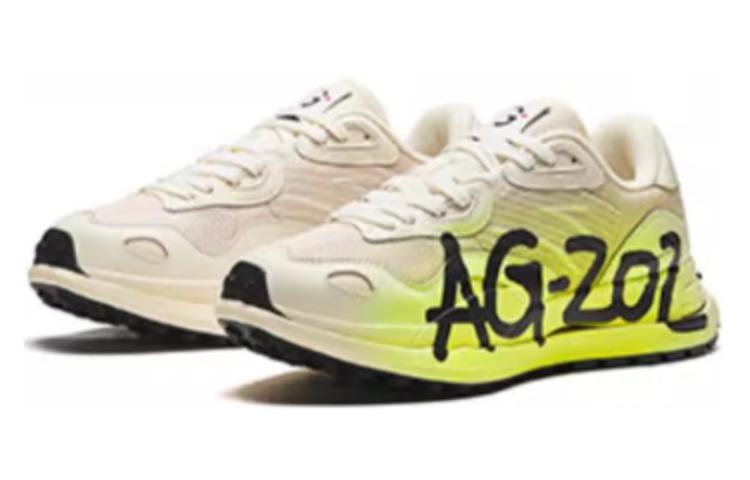 Anta Running Series Sneakers 'Beige White Green' 圖 2