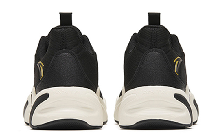 Shop Anta Keep Moving 'Hitam Beige' 112245523-7