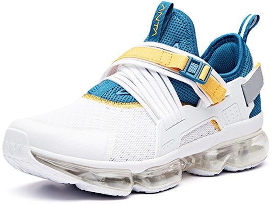 Anta安踏 黑洞 全掌氣墊 減震防滑 低筒 跑步鞋 男款 白藍 Lookbook Anta安踏 黑洞 全掌氣墊 減震防滑 低筒 跑步鞋 男款 白藍