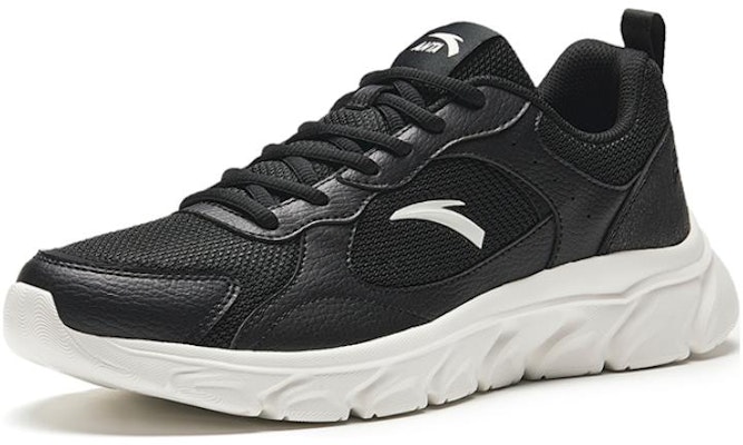 Anta安踏 舒適 防滑耐磨 低筒 跑步鞋 男款 黑白 Order Anta安踏 舒適 防滑耐磨 低筒 跑步鞋 男款 黑白