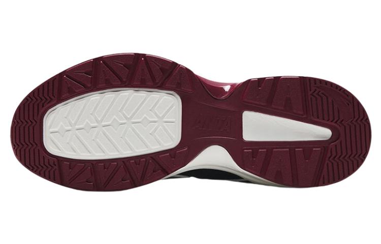 Shop Anta Low 'Negro Blanco Plata' 112338881-5