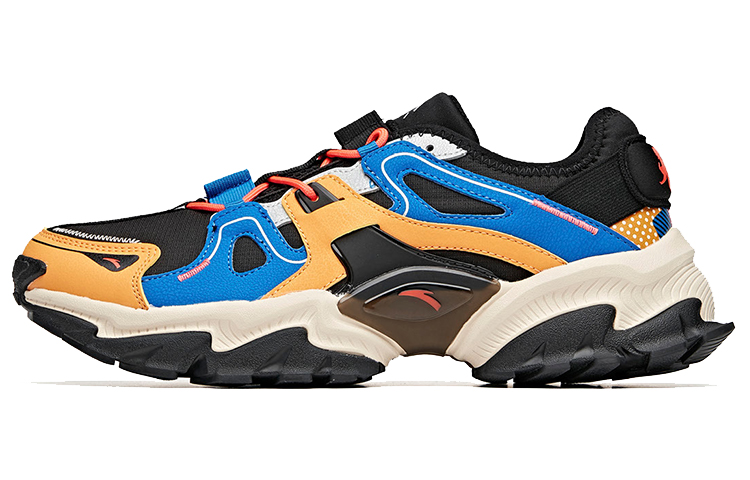 Anta Hiking Shoes 'Black Yellow Blue'