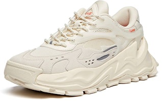 Anta安踏 火熱 減震防滑耐磨 低筒 老爸鞋 淺米白 Lookbook Anta安踏 火熱 減震防滑耐磨 低筒 老爸鞋 淺米白