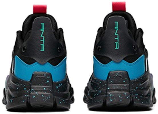 Anta安踏 防滑耐磨 低幫 運動休閒鞋 星際藍黑 Shop Anta安踏 防滑耐磨 低幫 運動休閒鞋 星際藍黑