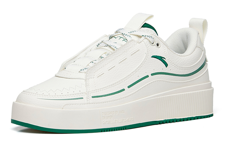 Order Anta Low 'Putih Hijau' Kasut Skateboard 912228033-7