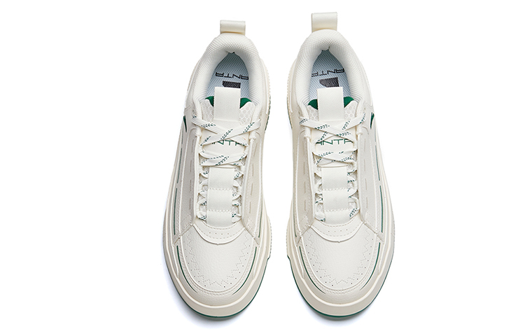Lookbook Anta Low 'Putih Hijau' Kasut Skateboard 912228033-7