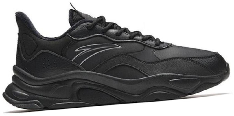 Anta安踏 小千禧 耐磨防滑 低筒 生活休閒鞋 男款 黑色 Order Anta安踏 小千禧 耐磨防滑 低筒 生活休閒鞋 男款 黑色